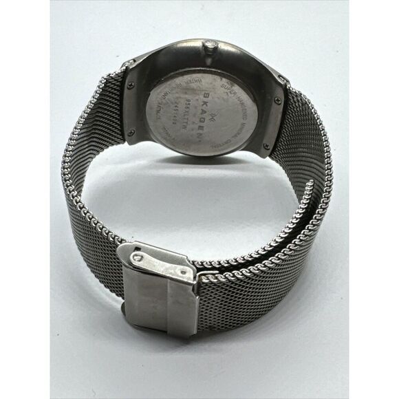 Skagen 956XLTTW Women\'s Silver Stainless Steel Mesh Analog Quartz Watch AEA141